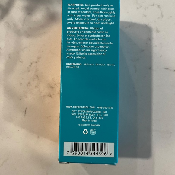 SOLD— Brand new Moroccan Oil - Pure Argan Oil - Picture 3 of 3